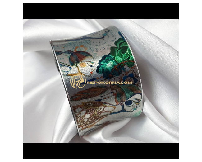 Bratara Femeia - argintiu