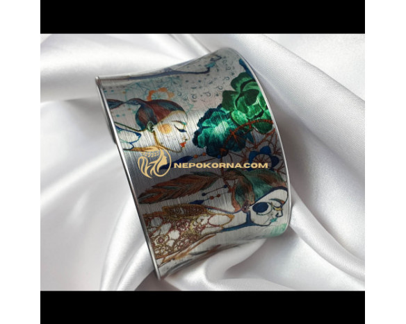 Bratara Femeia - argintiu