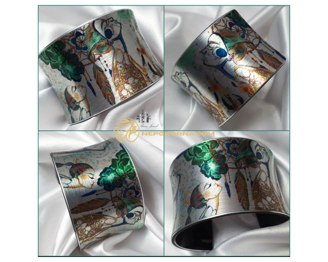 Bratara Femeia - argintiu