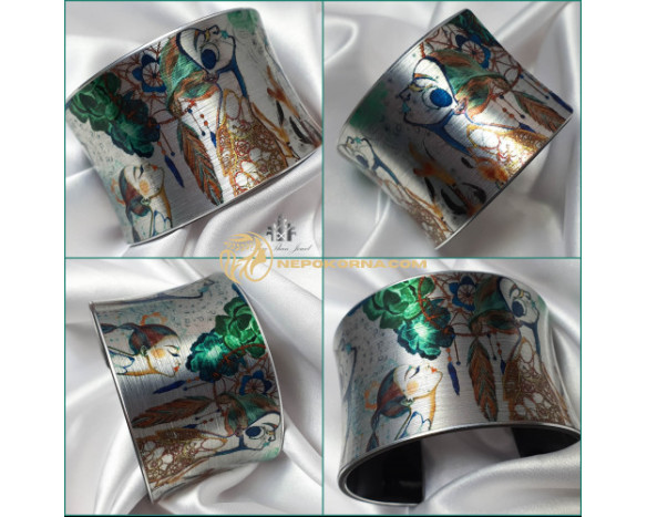 Bratara Femeia - argintiu