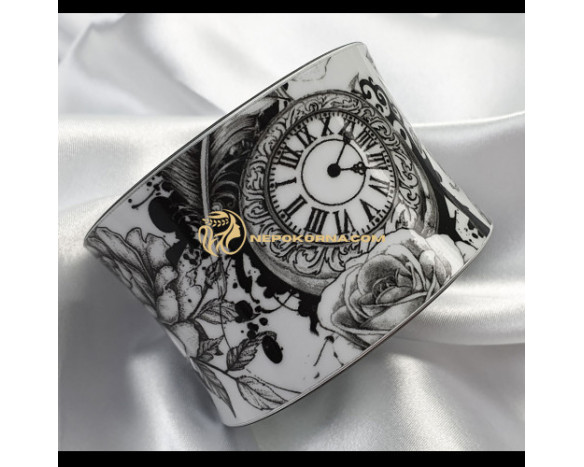 Bratara Timpul zboara - alba