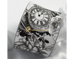 Bratara Timpul zboara - alba 2