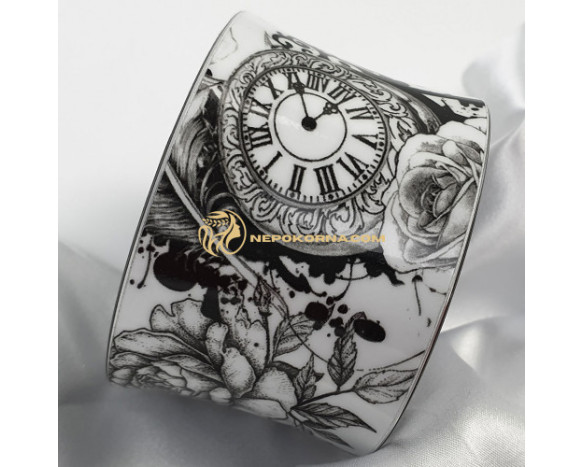 Bratara Timpul zboara - alba