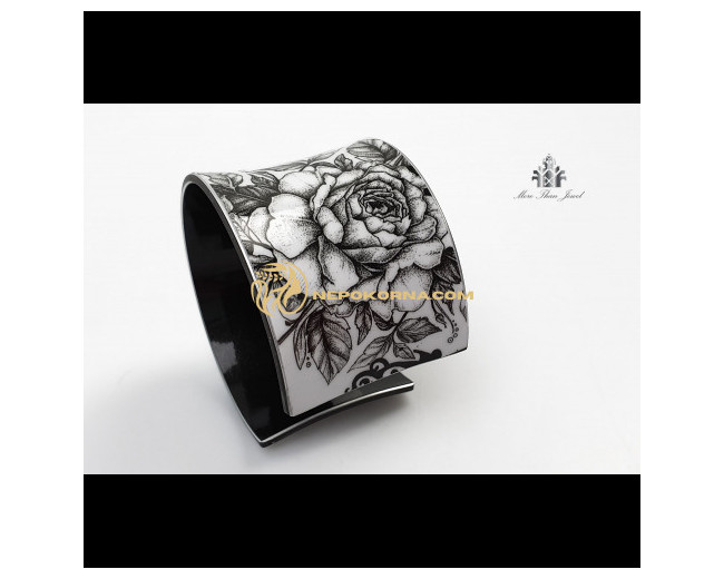 Bratara Timpul zboara - alba