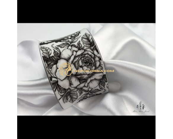 Bratara Timpul zboara - alba