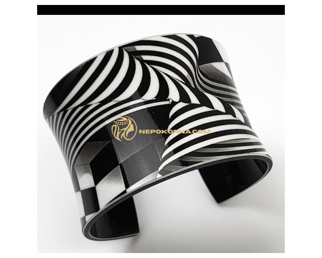 Bratara Contraste - alba