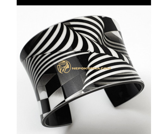 Bratara Contraste - alba