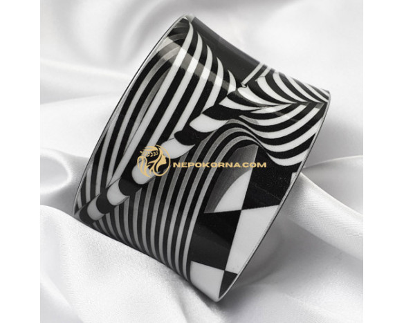 Bratara Contraste - alba