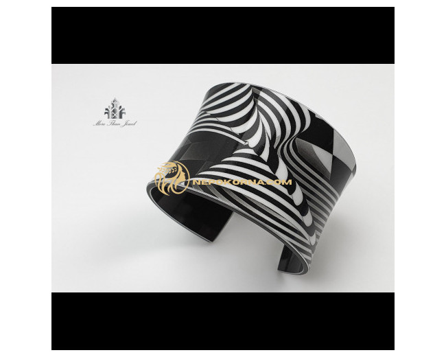 Bratara Contraste - alba