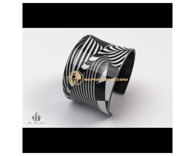 Bratara Contraste - alba