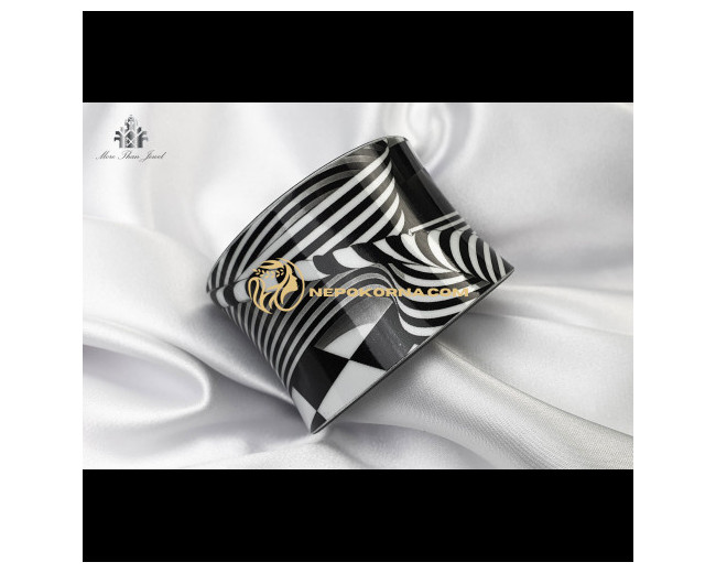 Bratara Contraste - alba