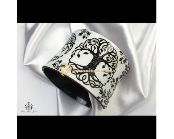 Bratara Arborele vietii - alb