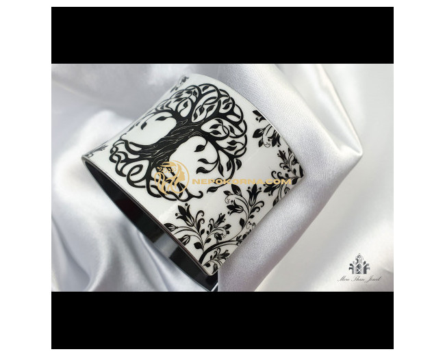 Bratara Arborele vietii - alb