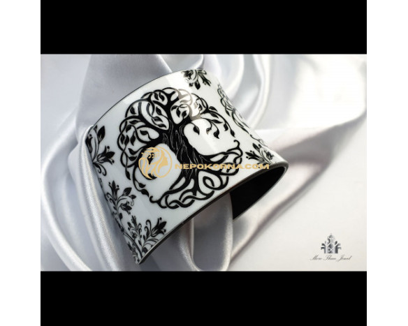 Bratara Arborele vietii - alb