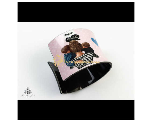 Bratara Super mama - baieti