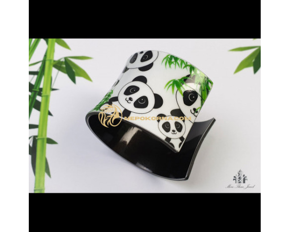 Bratara Panda alba
