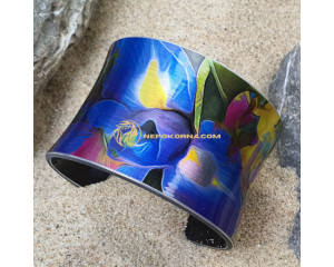 Bratara Iris albastru