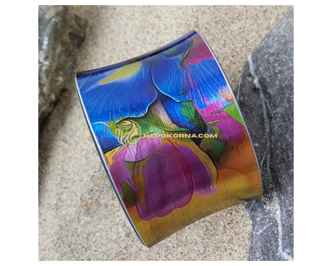 Bratara Iris albastru