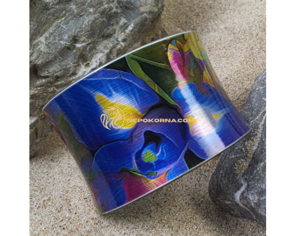 Bratara Iris albastru