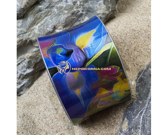 Bratara Iris albastru