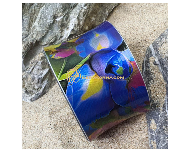 Bratara Iris albastru