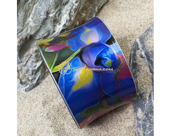 Bratara Iris albastru