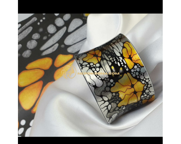 Bratara Fluturi portocalii