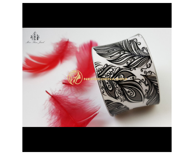 Bratara Finete in alb