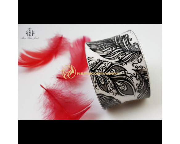 Bratara Finete in alb