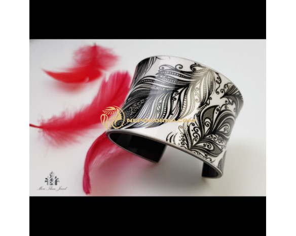 Bratara Finete in alb