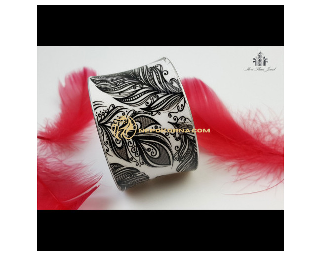 Bratara Finete in alb