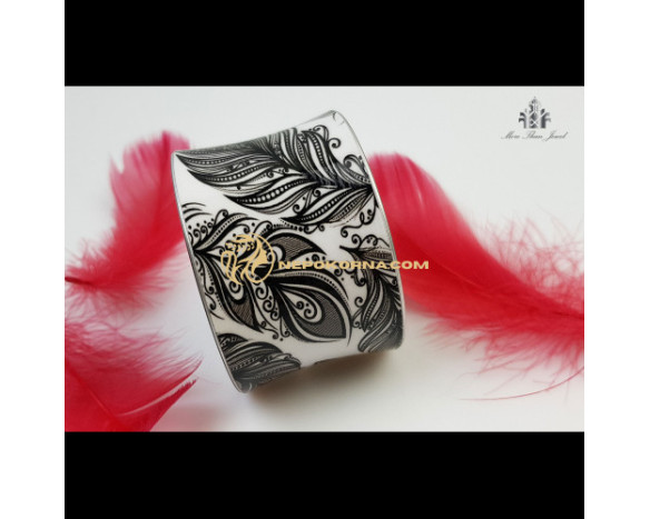 Bratara Finete in alb