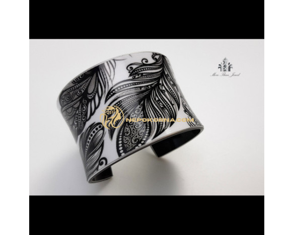 Bratara Finete in alb