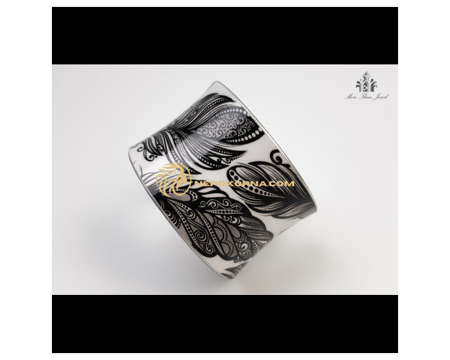 Bratara Finete in alb