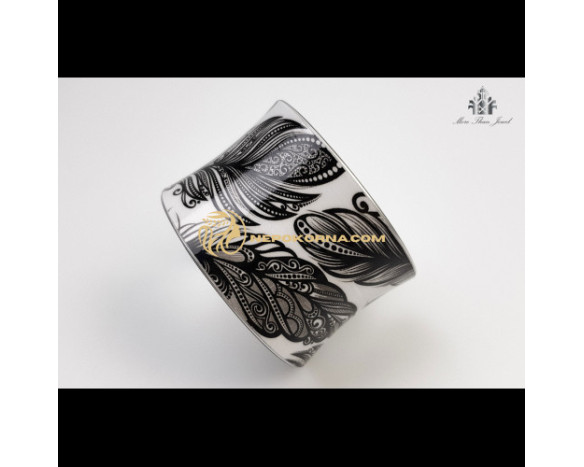 Bratara Finete in alb