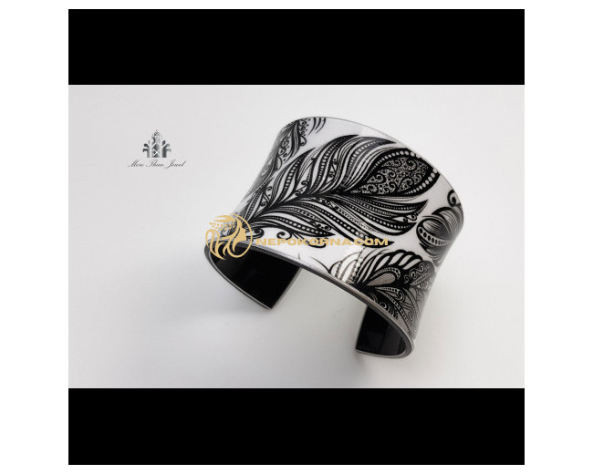 Bratara Finete in alb