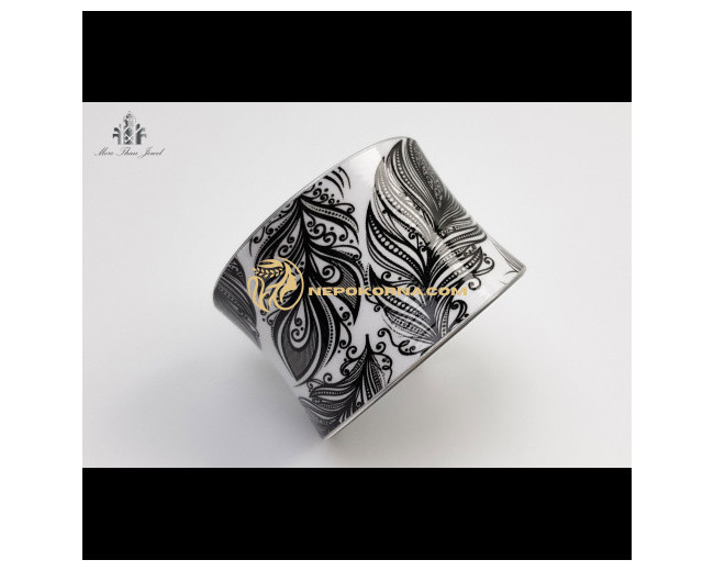 Bratara Finete in alb