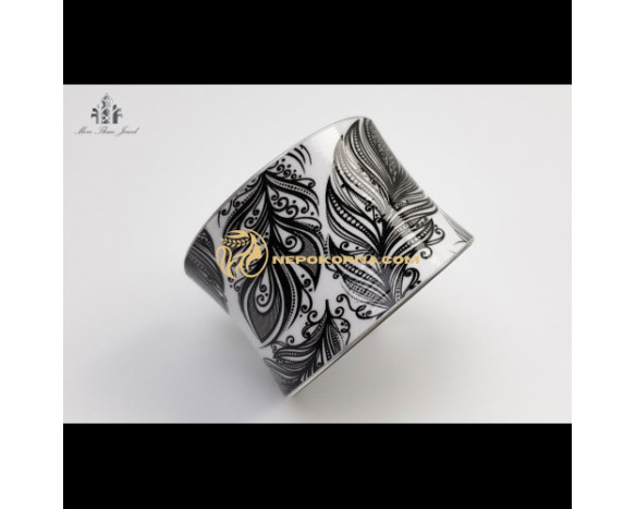 Bratara Finete in alb