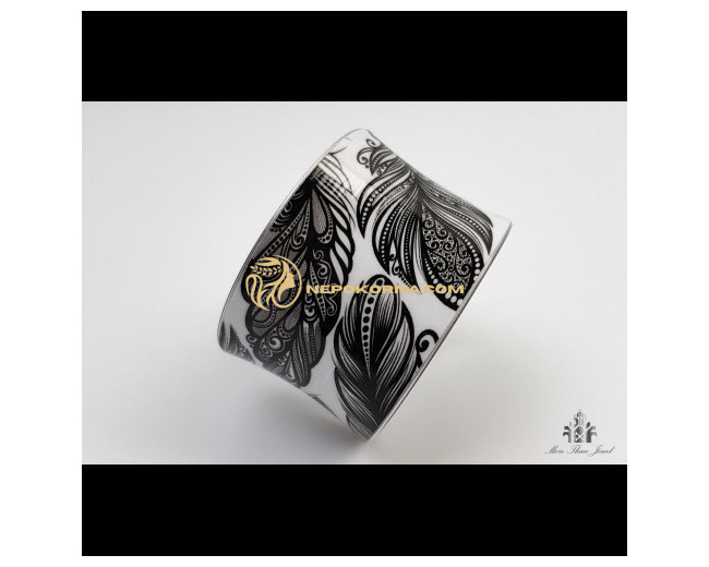 Bratara Finete in alb