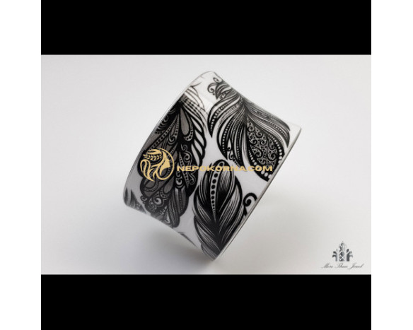 Bratara Finete in alb