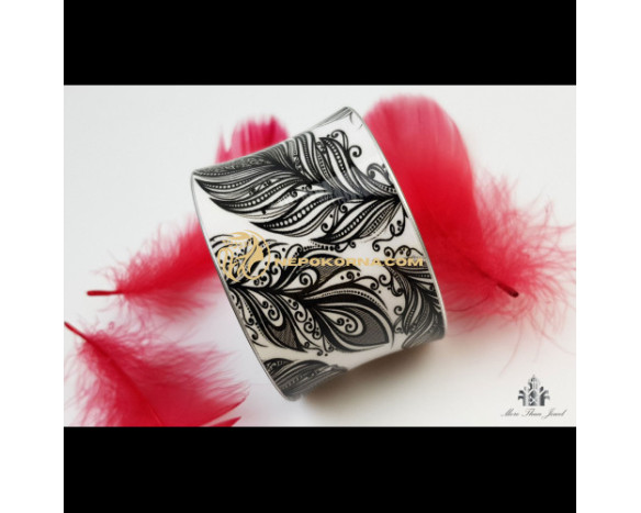 Bratara Finete in alb