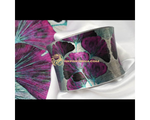 Bratara Ginkgo Biloba - ciclamen 2