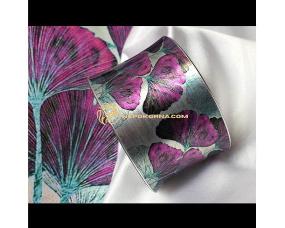 Bratara Ginkgo Biloba - ciclamen