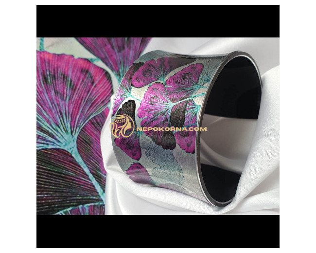 Bratara Ginkgo Biloba - ciclamen