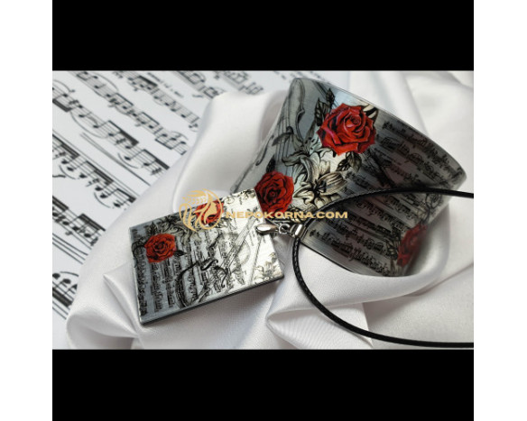 Bratara si colier - Iubire pe note