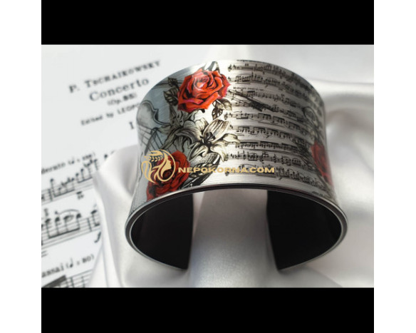 Bratara si colier - Iubire pe note