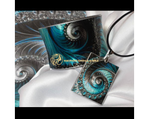 Bratara si colier - Albastriu