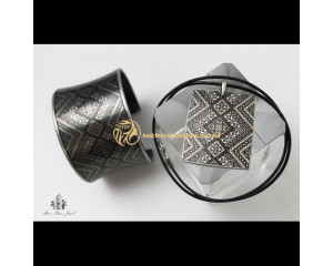 Bratara si colier Alexandra - grafic cu rama 2