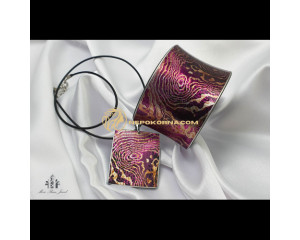 Bratara si colier - Coral 2