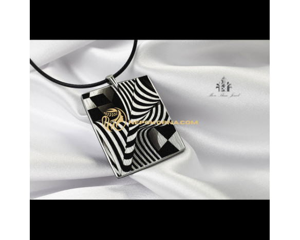 Bratara si colier - Contraste alb